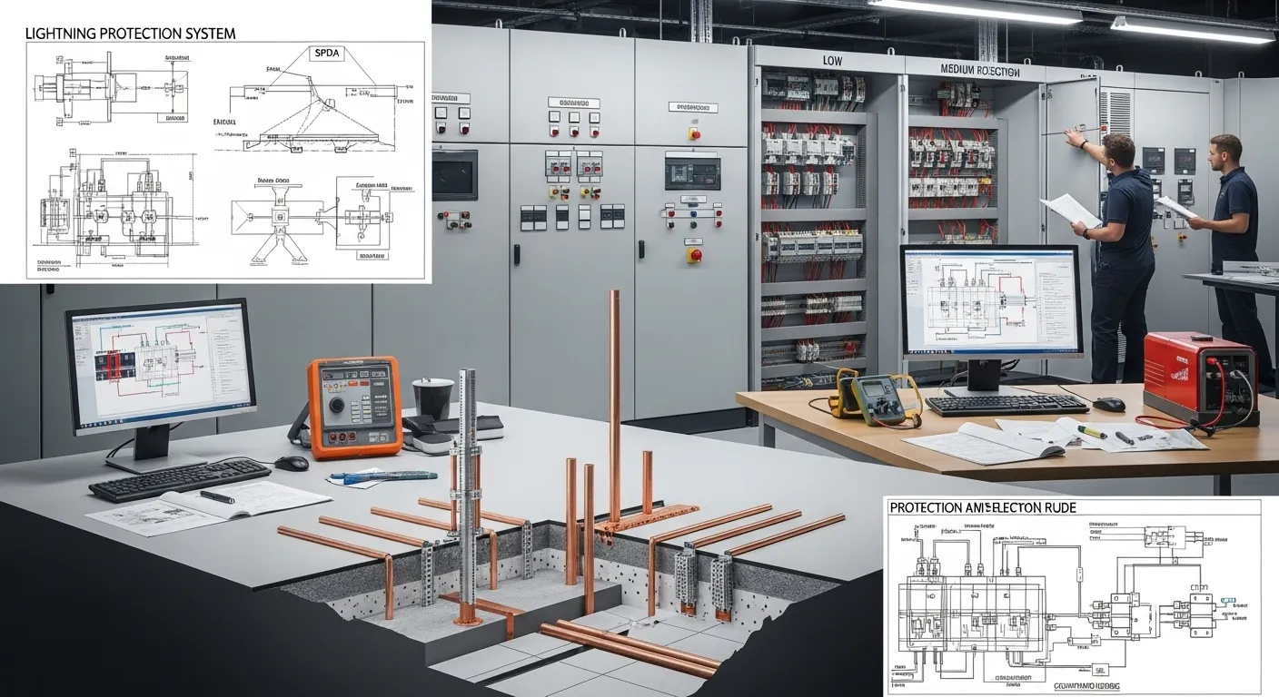 Projeto elétrico industrial